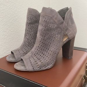 Vince Camuto Cranita perforated Heel Bootie